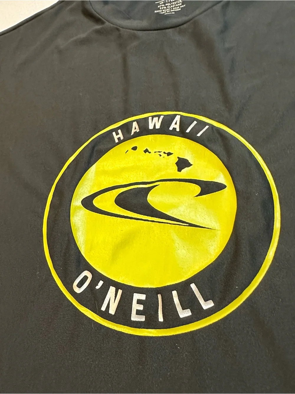 O’Neill Hawaii UPF 50+ HyperDry Rash Guard Large